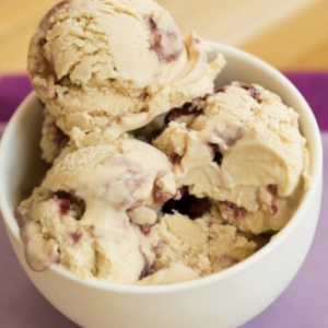 Peanut Butter & Jelly Ice Cream