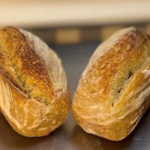 Plain Traditional Sourdough Bread Loaf